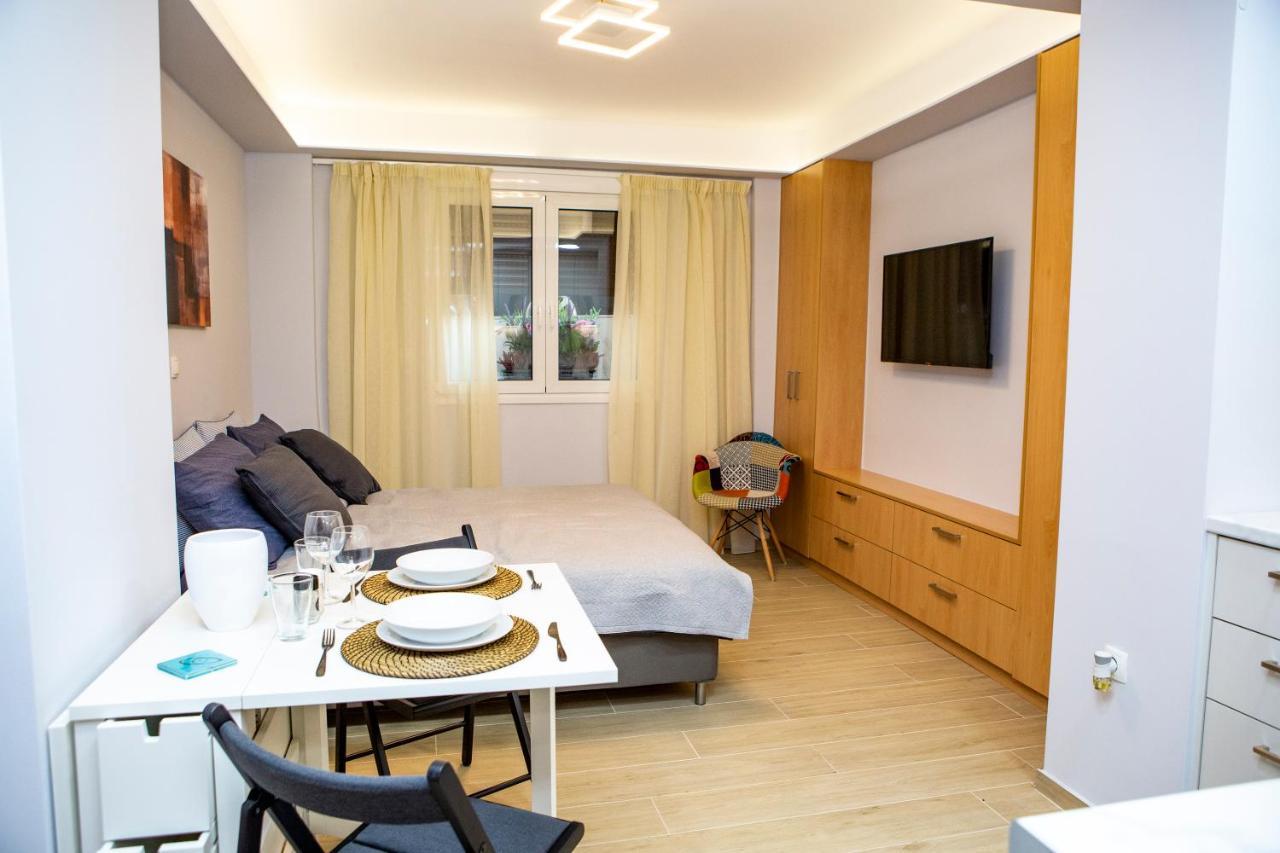 Studio Apartment With All Amenities In Kolonaki Афины Экстерьер фото